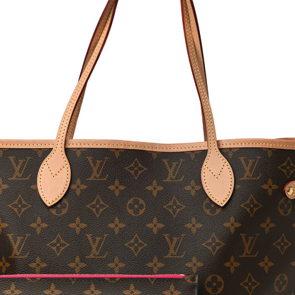 Louis Vuitton Monogram Neo Neverfull MM Pivoine 8 of 10
