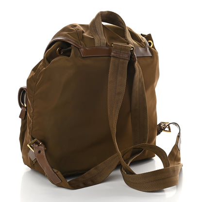 Prada Tessuto Nylon Saffiano Vela Backpack Rovere 3 of 10