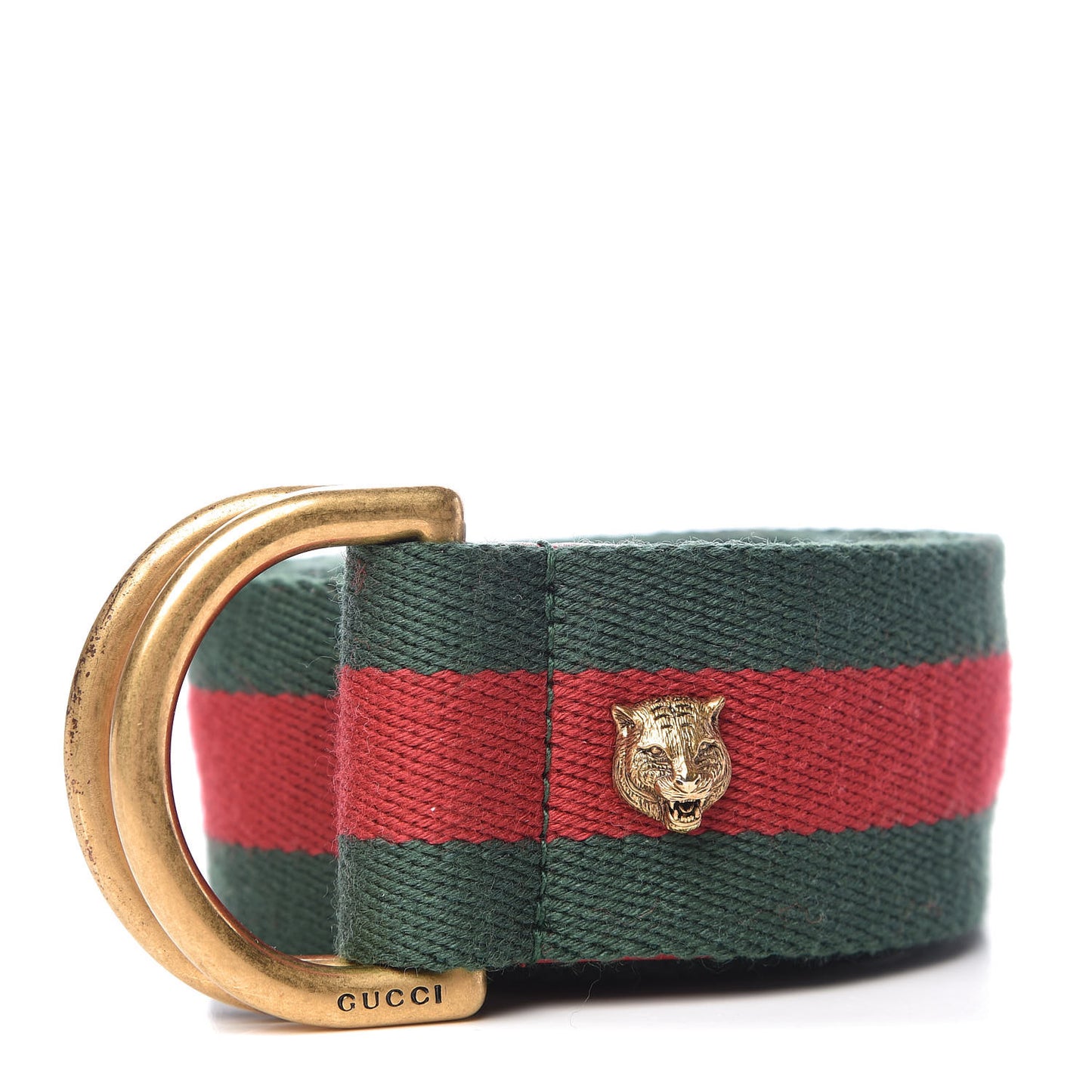 Web Feline D Ring Belt 95 38 Red Green
