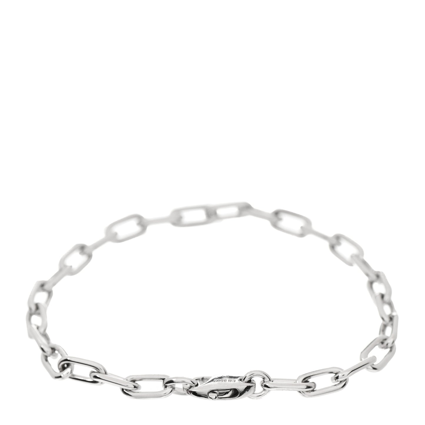 18K White Gold Spartacus Chain Bracelet