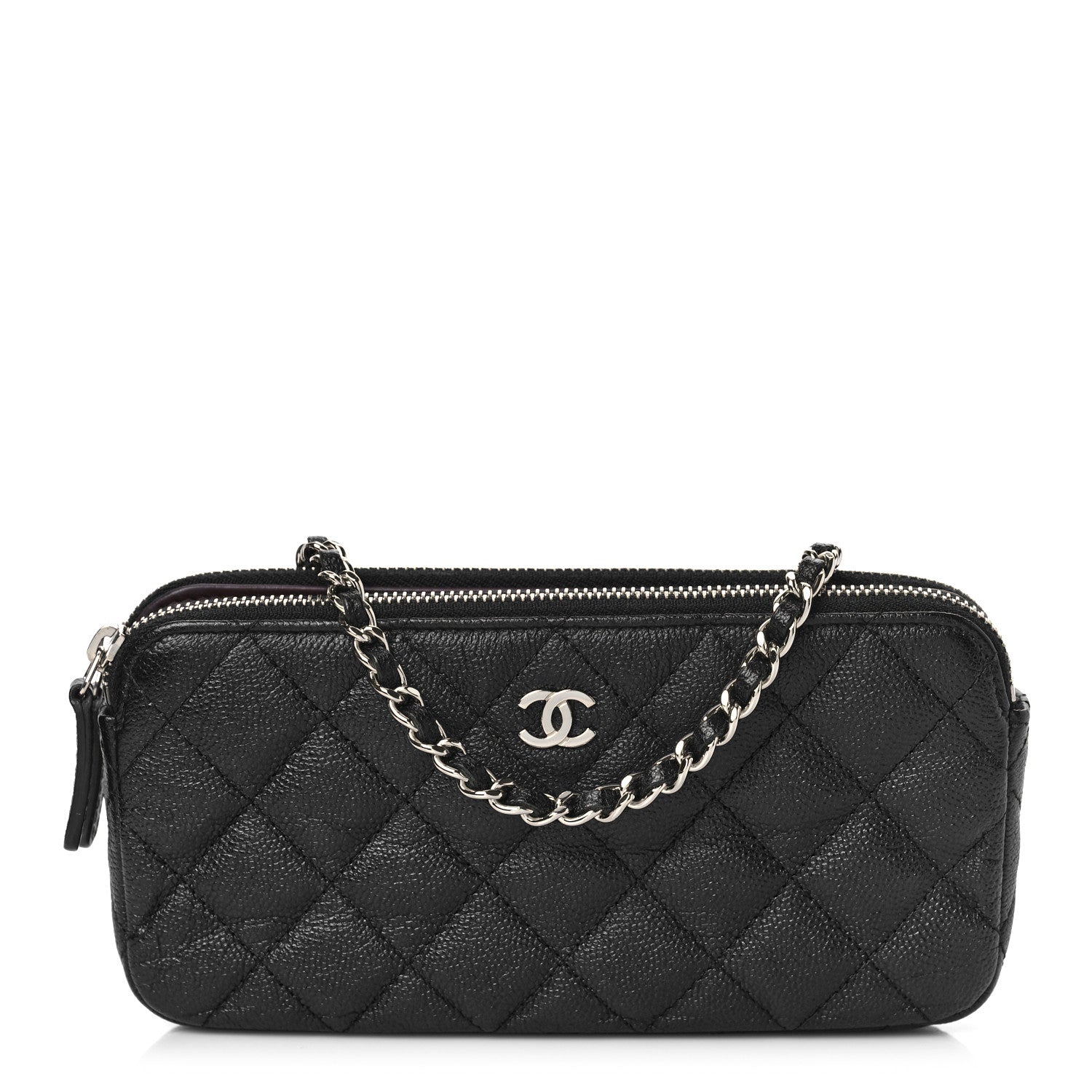 Chanel Caviar Quilted Small Clutch With Chain Black 1 of 10
