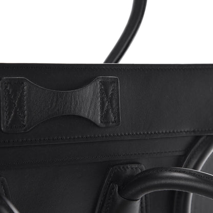 Celine Smooth Calfskin Micro Luggage Black 12 of 12
