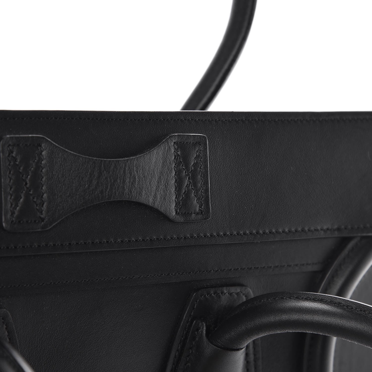 Celine Smooth Calfskin Micro Luggage Black 12 of 14