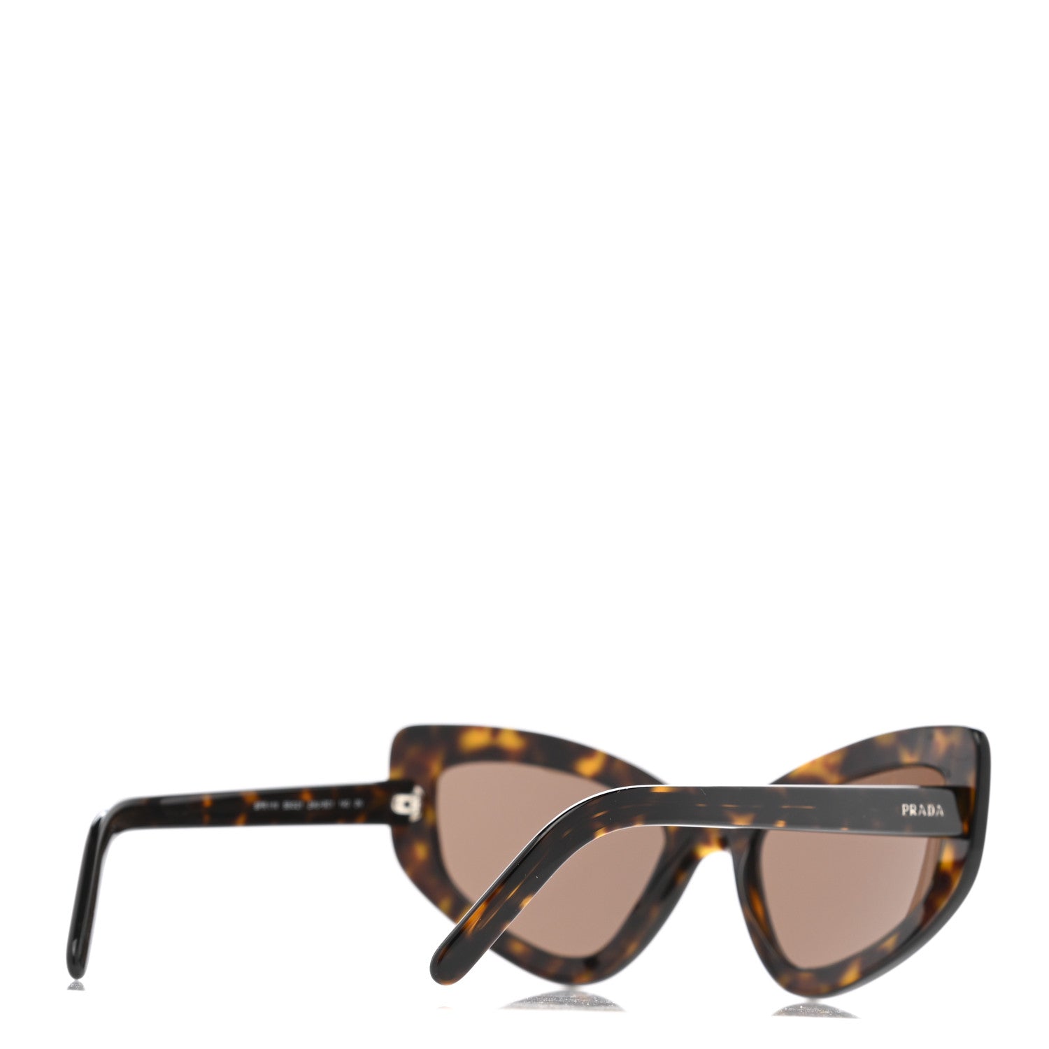 Prada Cat Eye Sunglasses SPR 11VF Tortoise 4 of 7