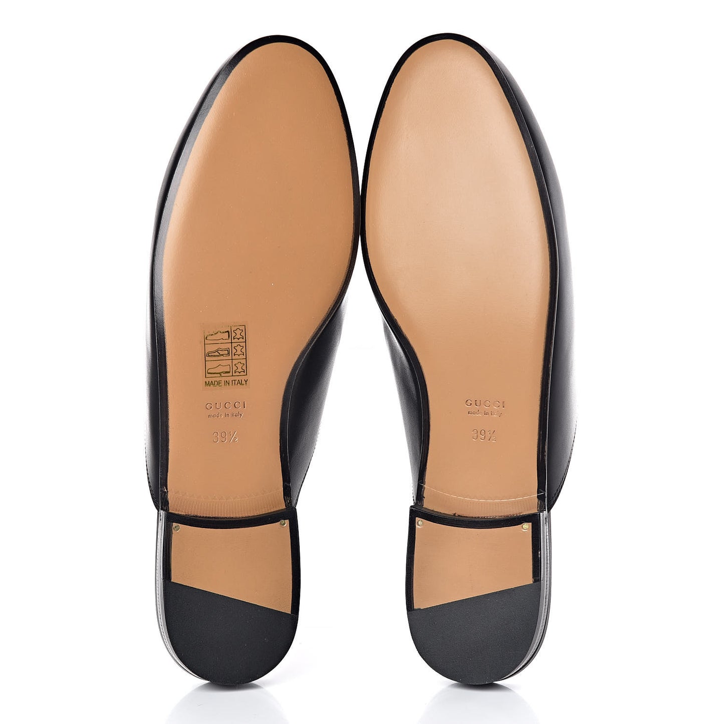 Calfskin Womens Princetown Slippers 39.5 Black