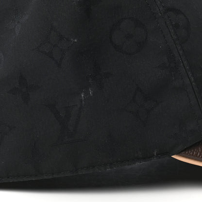 Louis Vuitton Polyester Silk Monogram LV Get Ready Cap L Black 8 of 10