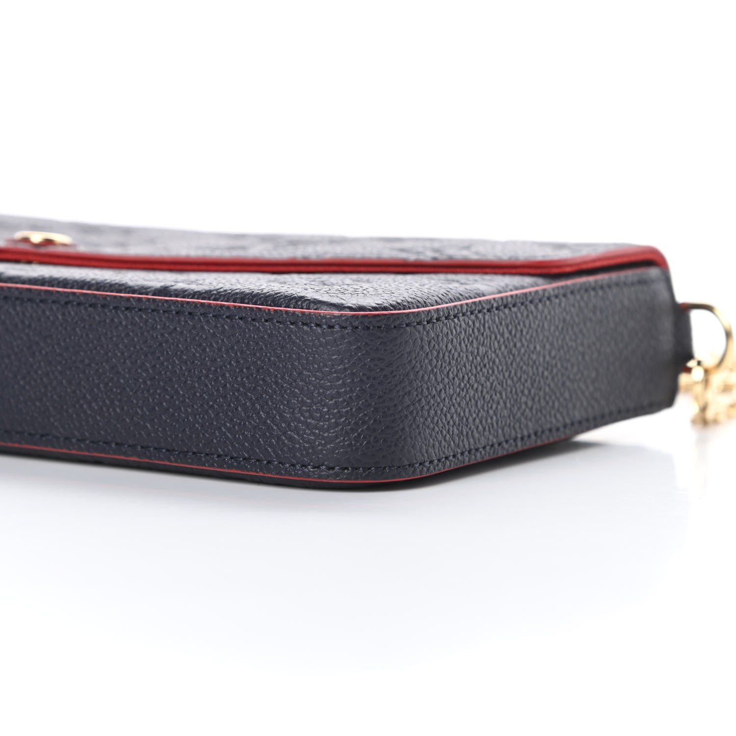 Louis Vuitton Empreinte Pochette Felicie Chain Wallet Marine Rouge 12 of 12