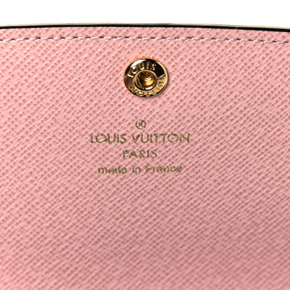 Louis Vuitton Monogram Emilie Wallet Rose Ballerine 7 of 7