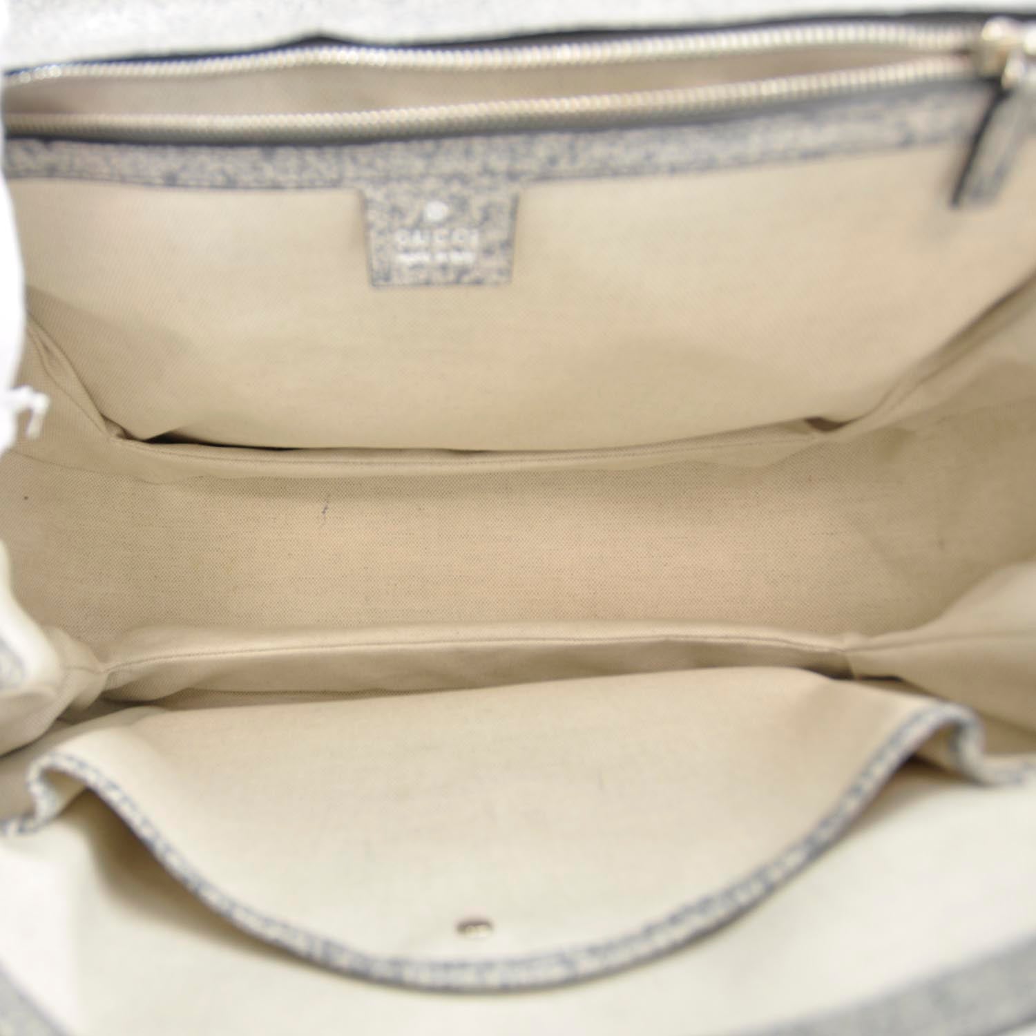 Gucci Leather New Bamboo Top Handle Bag 6 of 8