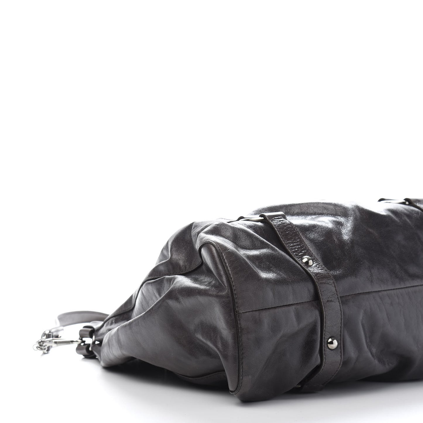 Vitello Shine Top Handle Satchel