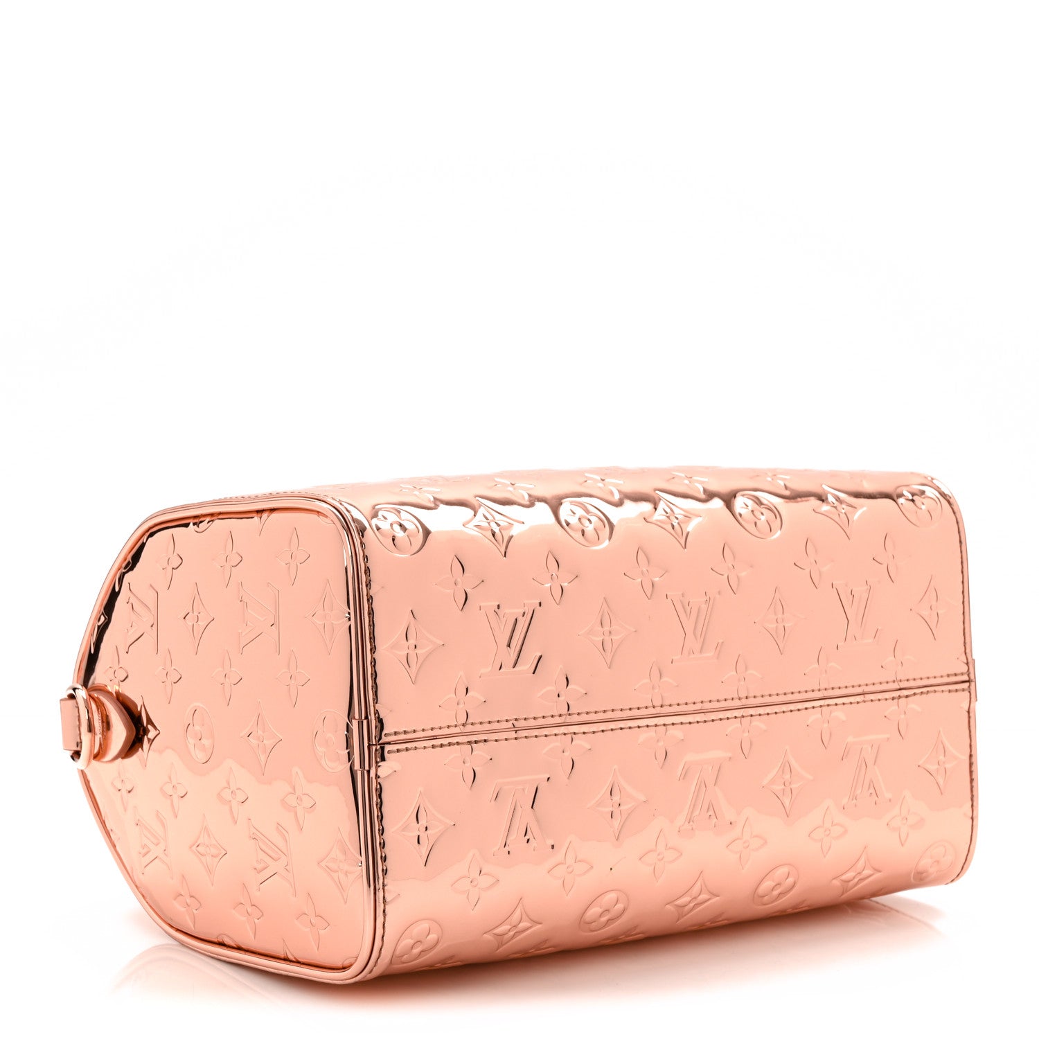 Louis Vuitton Monogram Miroir Speedy Bandouliere 25 Copper 7 of 17