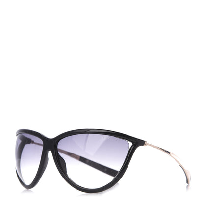 Tom Ford Acetate Oversize Square Tammy Sunglasses TF770 Black 1 of 7