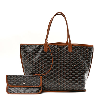 Goyard Goyardine Reversible Anjou PM Black Gold 2 of 17