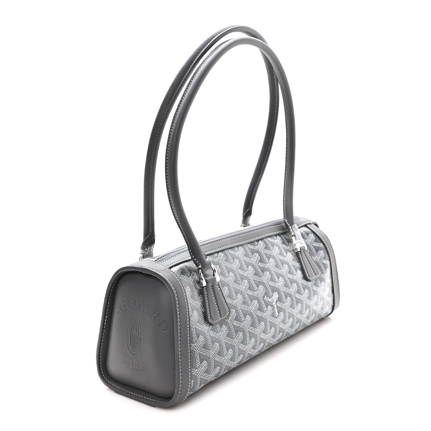 Goyard Goyardine Bonbonniere Bag Grey 3 of 10