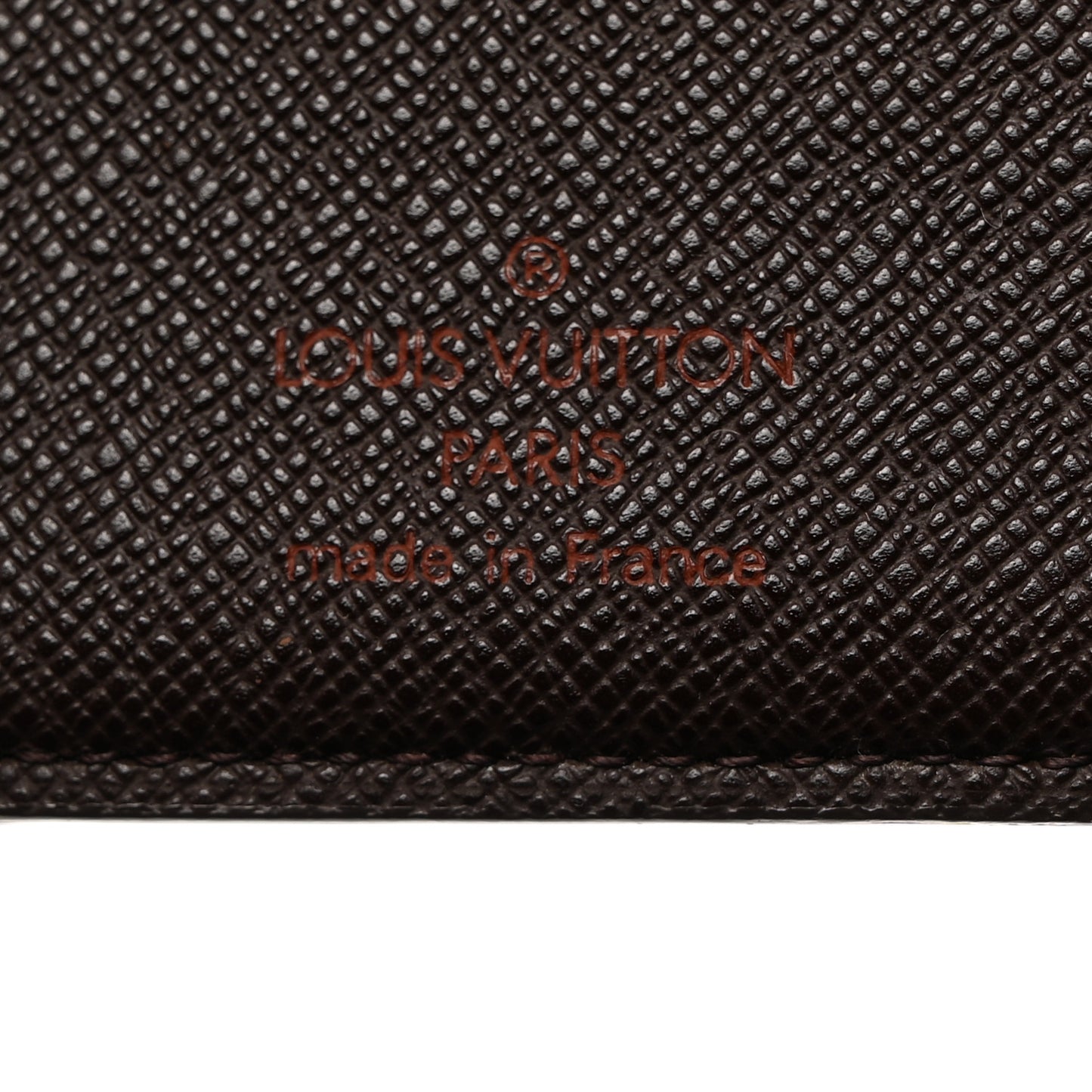 Damier Ebene French Purse Wallet