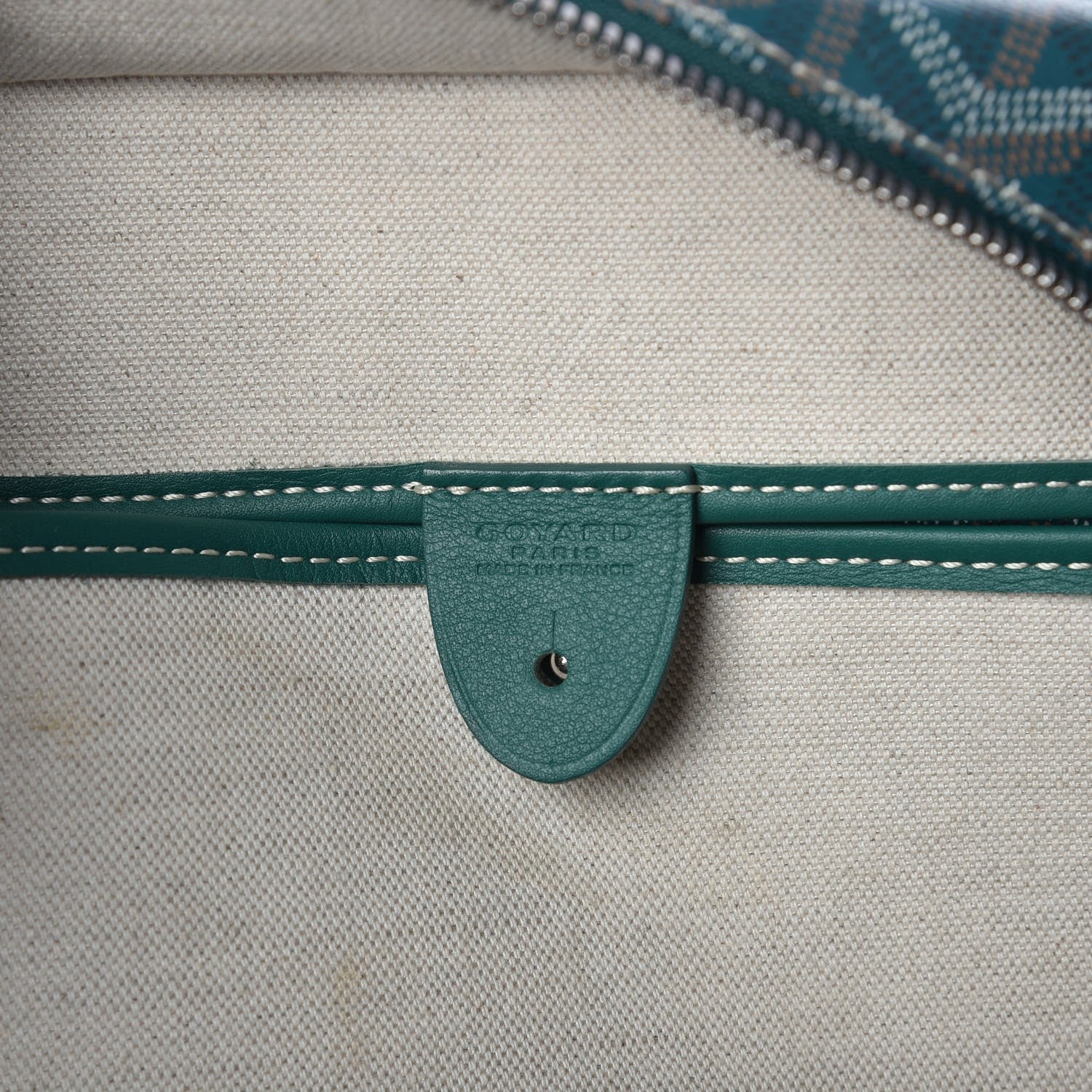 Goyard Goyardine Artois MM Green 6 of 11
