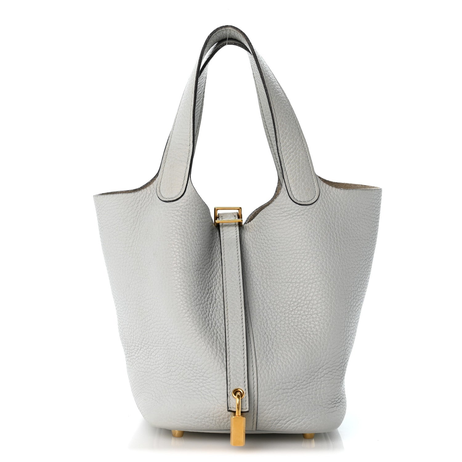 Hermes Taurillon Clemence Picotin Lock 18 PM Bleu Pale 1 of 14