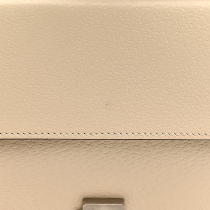 Gucci Textured Calfskin Crystal Small Dionysus Shoulder Bag Mystic White 9 of 12