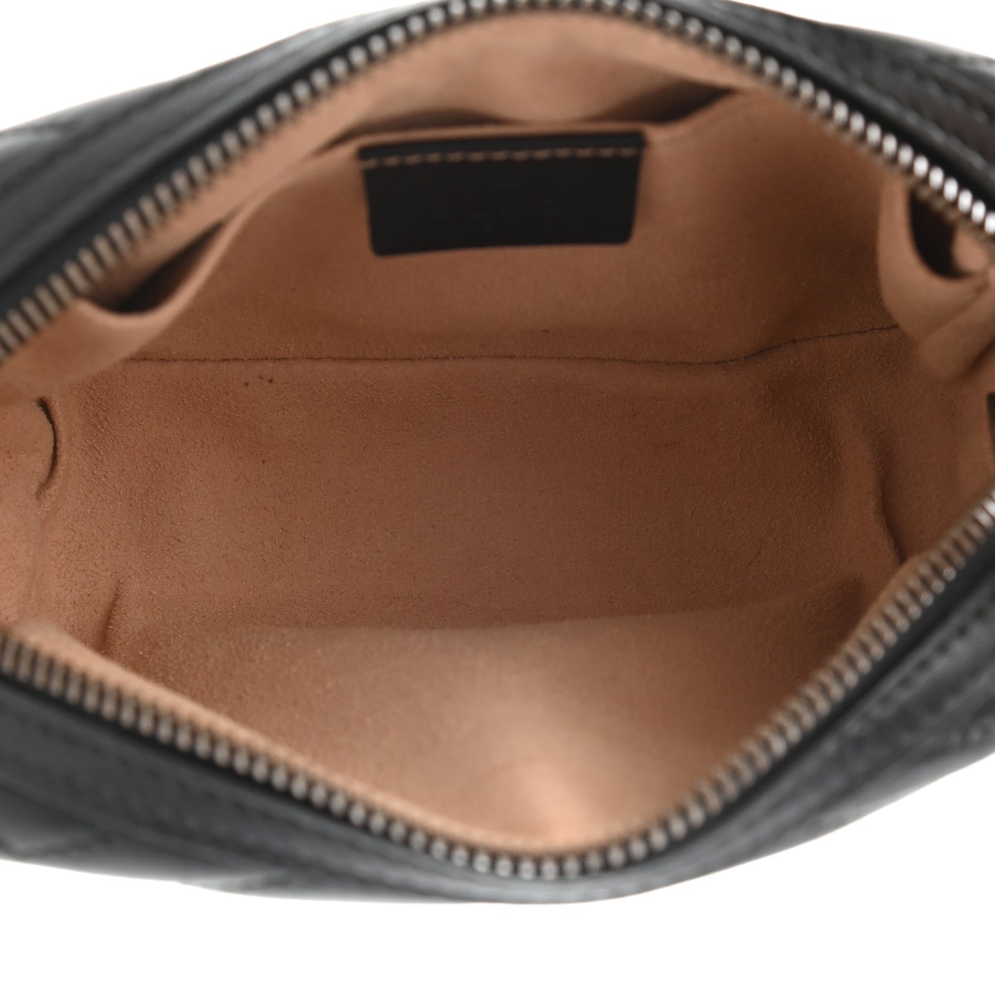 Calfskin Matelasse GG Marmont Cosmetic Case Black