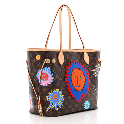 Louis Vuitton LV X YK Monogram Faces Neverfull MM 4 of 14