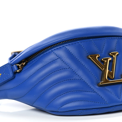 Louis Vuitton Calfskin New Wave Bumbag Blue Neon 6 of 10