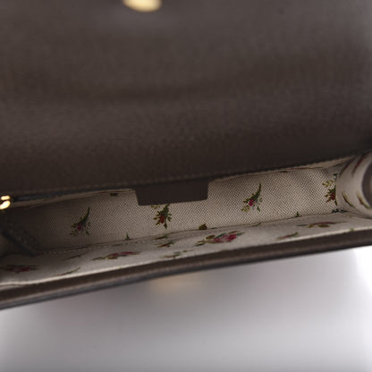 Gucci Calfskin Embroidered Sylvie Belt Bag Brown 5 of 10