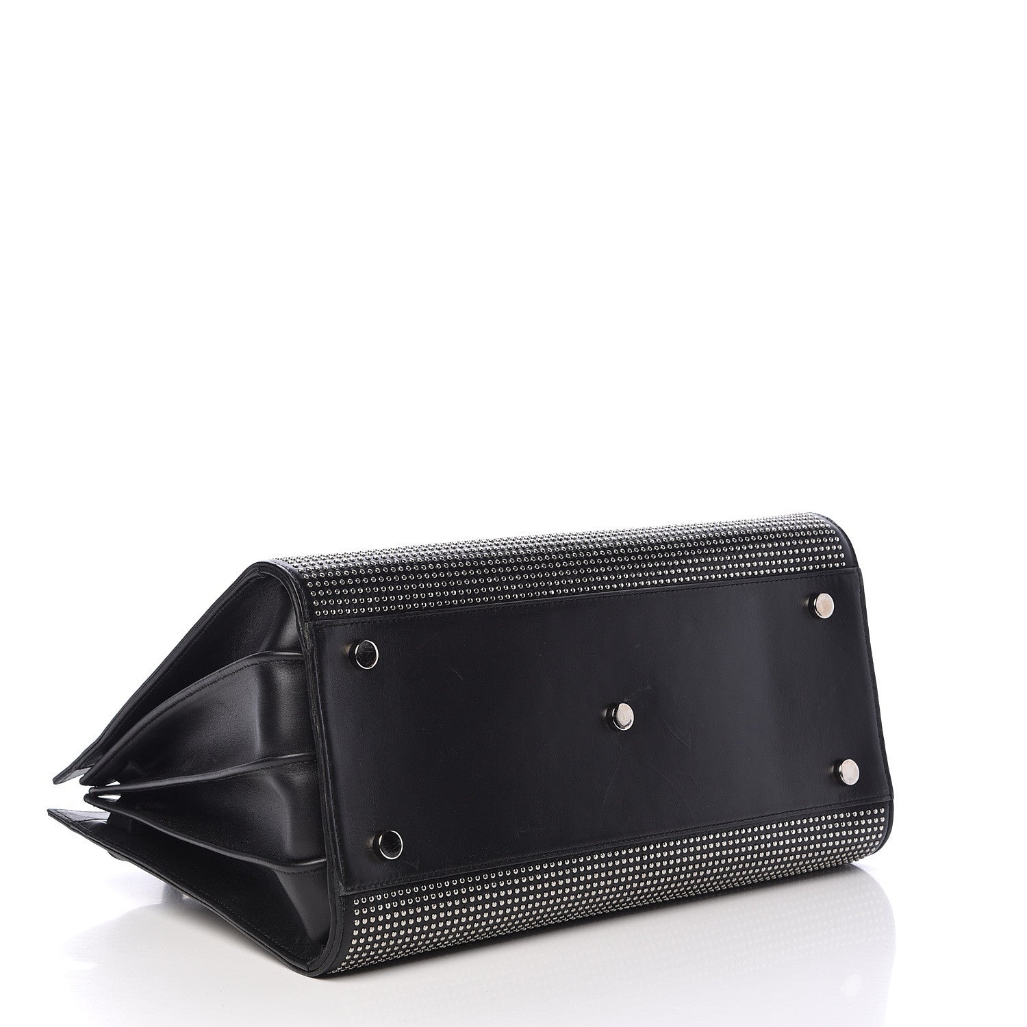 Saint Laurent Calfskin Studded Small Sac De Jour Black 4 of 18