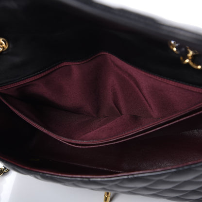 Chanel Lambskin Quilted Jumbo Single Flap Black 9 of 9