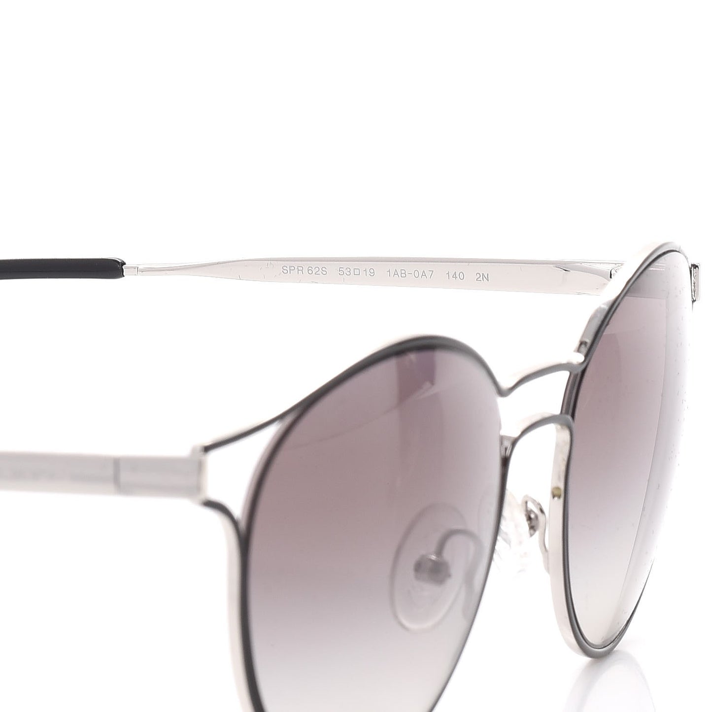 Cinema Sunglasses SPR 62S Black Silver