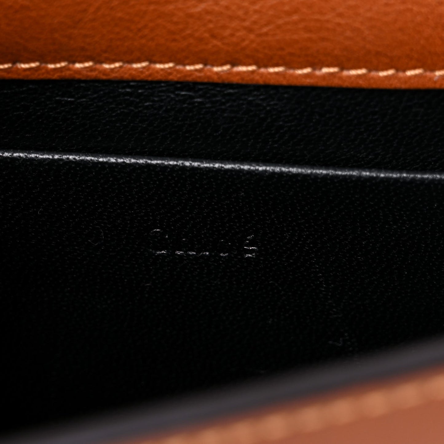 Calfskin Small Nile Bracelet Minaudiere Bag Caramel