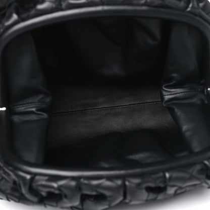 Bottega Veneta Nappa Maxi Intrecciato The Pouch Oversized Clutch Black 4 of 4