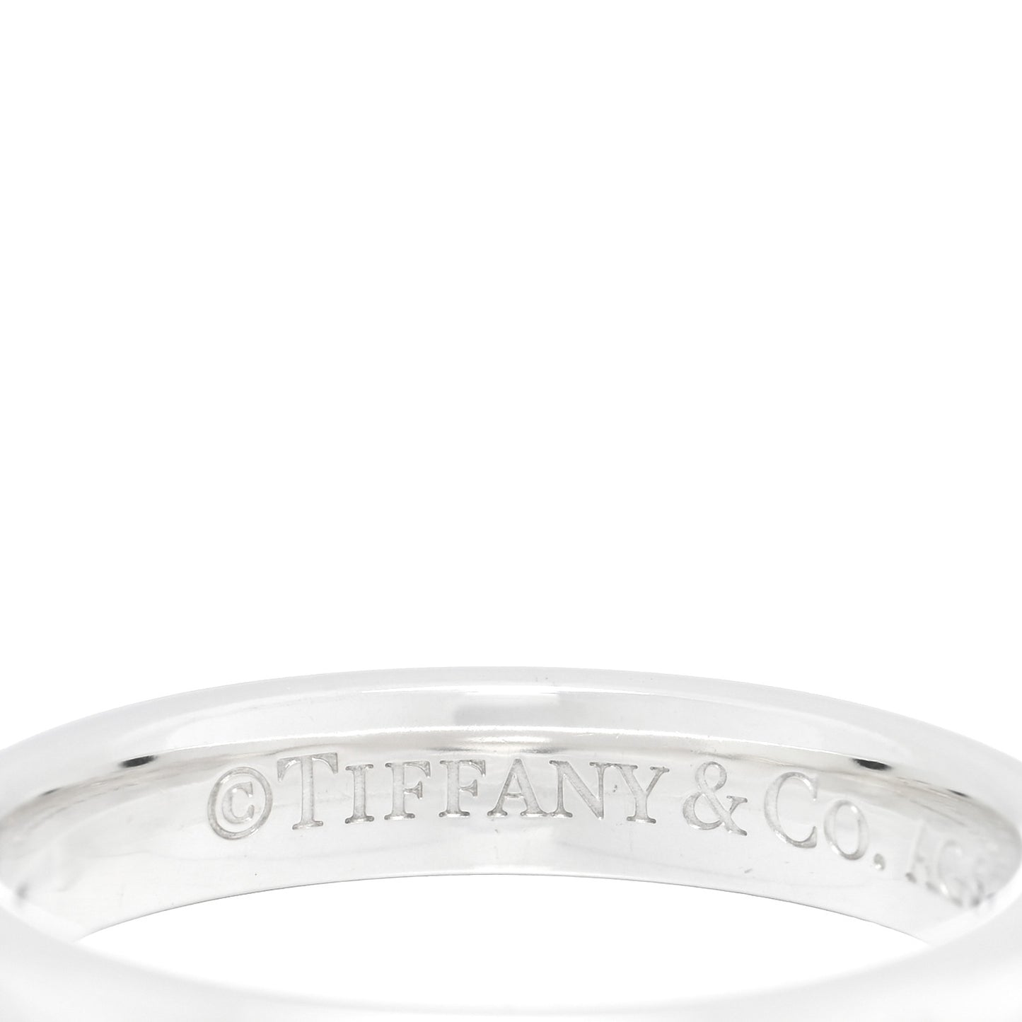 Sterling Silver Narrow 1837 Band Ring 58 8.25