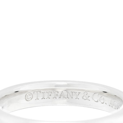 Tiffany Sterling Silver Narrow 1837 Band Ring 58 8.25 4 of 4