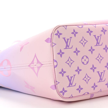 Louis Vuitton Monogram Giant Spring In The City Neverfull MM Sunrise Pastel 9 of 10