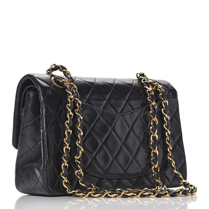 Chanel Lambskin Quilted Small Double Flap Black 3 of 23