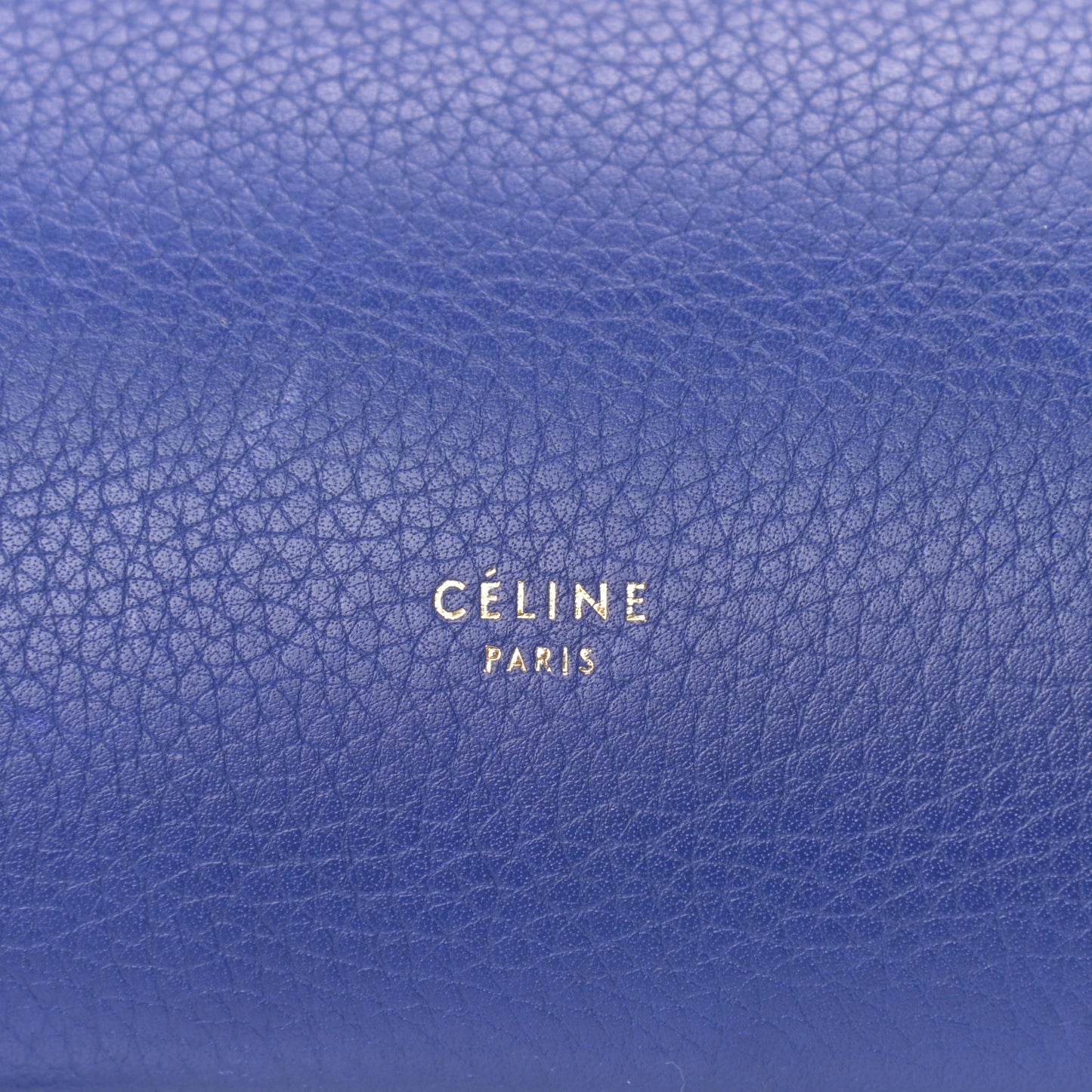 Grained Calfskin Mini Belt Bag Indigo