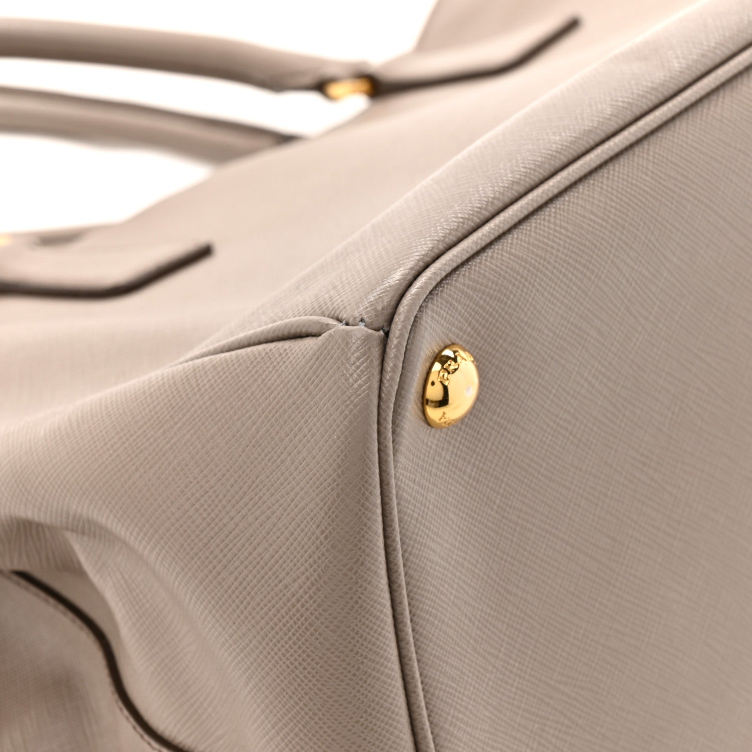 Prada Saffiano Lux Large Tote Argilla 11 of 14