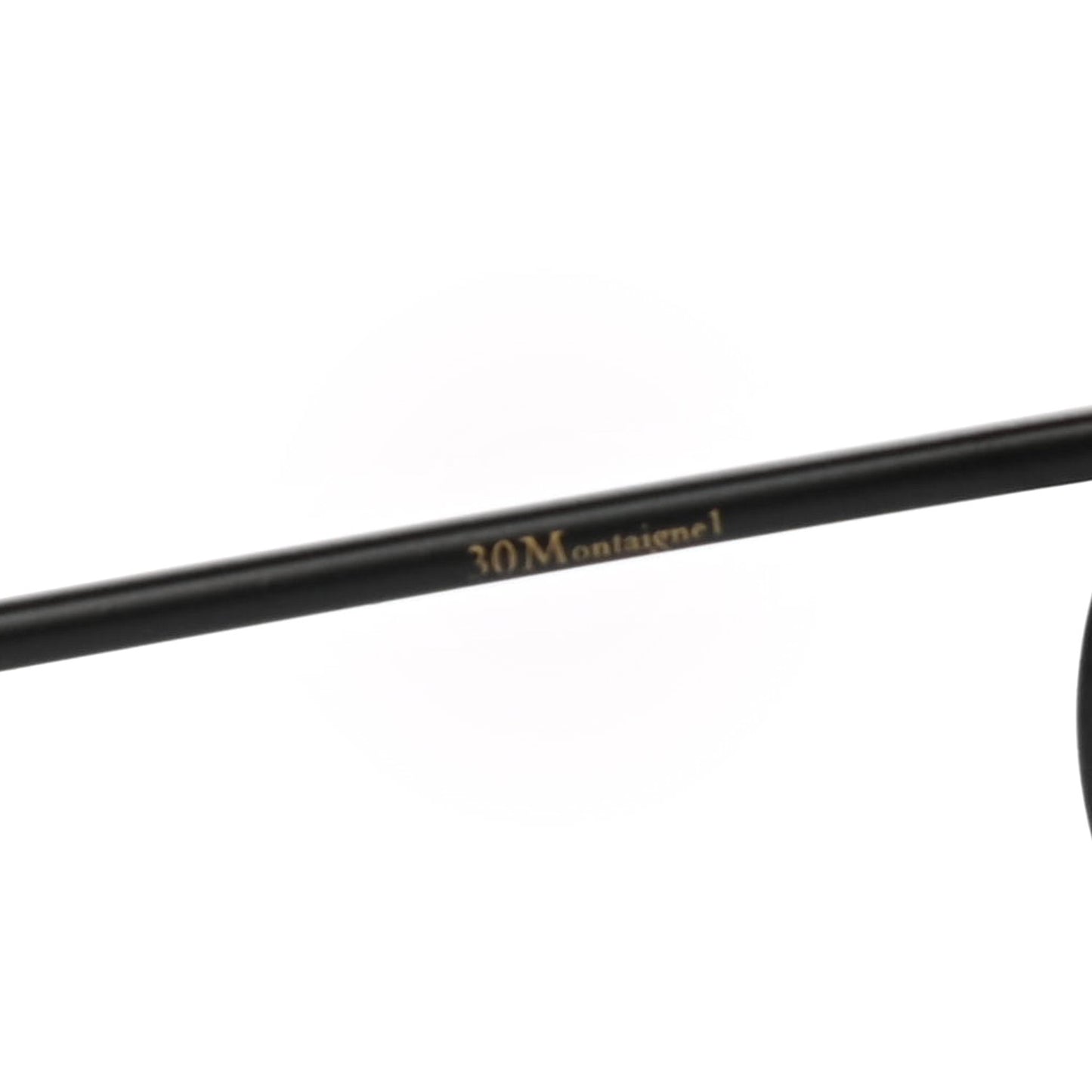 Rectangular 30 Montaigne 1 Sunglasses Black