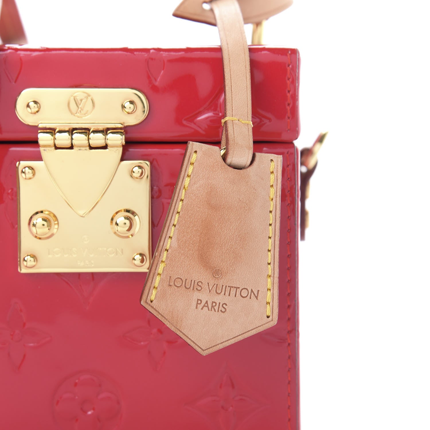 Louis Vuitton Vernis Bleecker Box Cerise 10 of 12