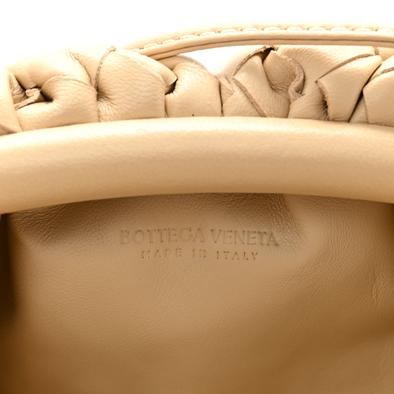 Bottega Veneta Nappa Intrecciato The Mini Pouch Porridge 5 of 8
