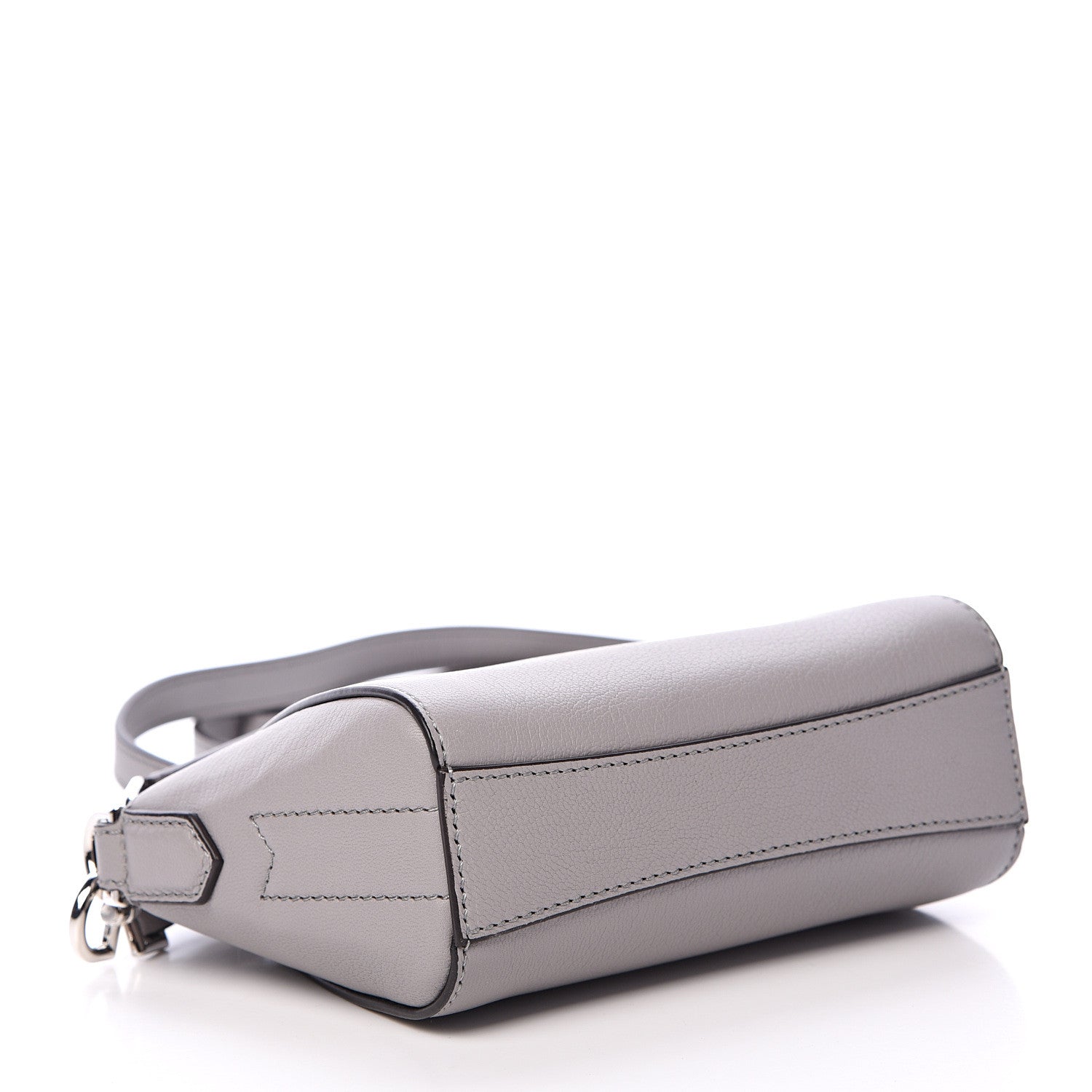 Givenchy Sugar Goatskin Nano Antigona Pearl Grey 3 of 10