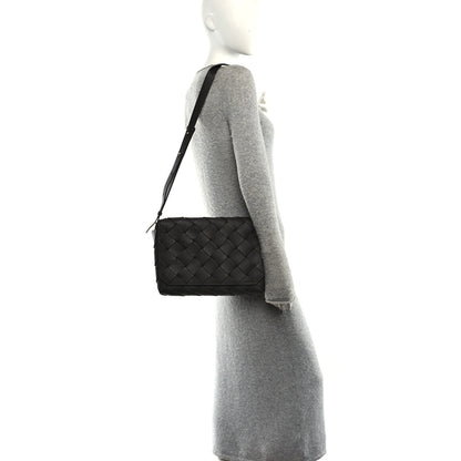 Bottega Veneta Grained Calfskin Intreccio Large Diago Crossbody Bag Fondant 2 of 11