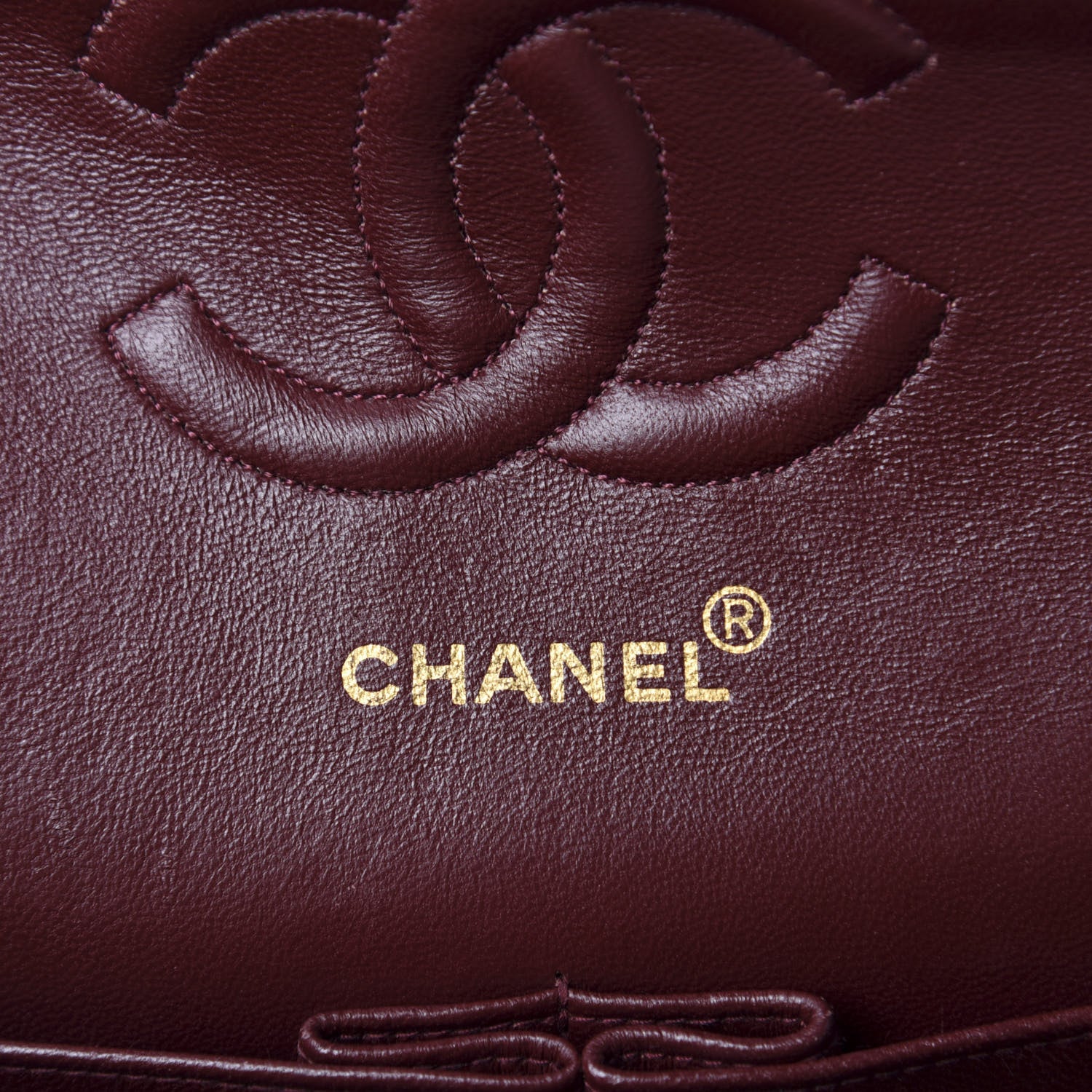 Chanel Lambskin Quilted Medium Double Flap Black 11 of 15