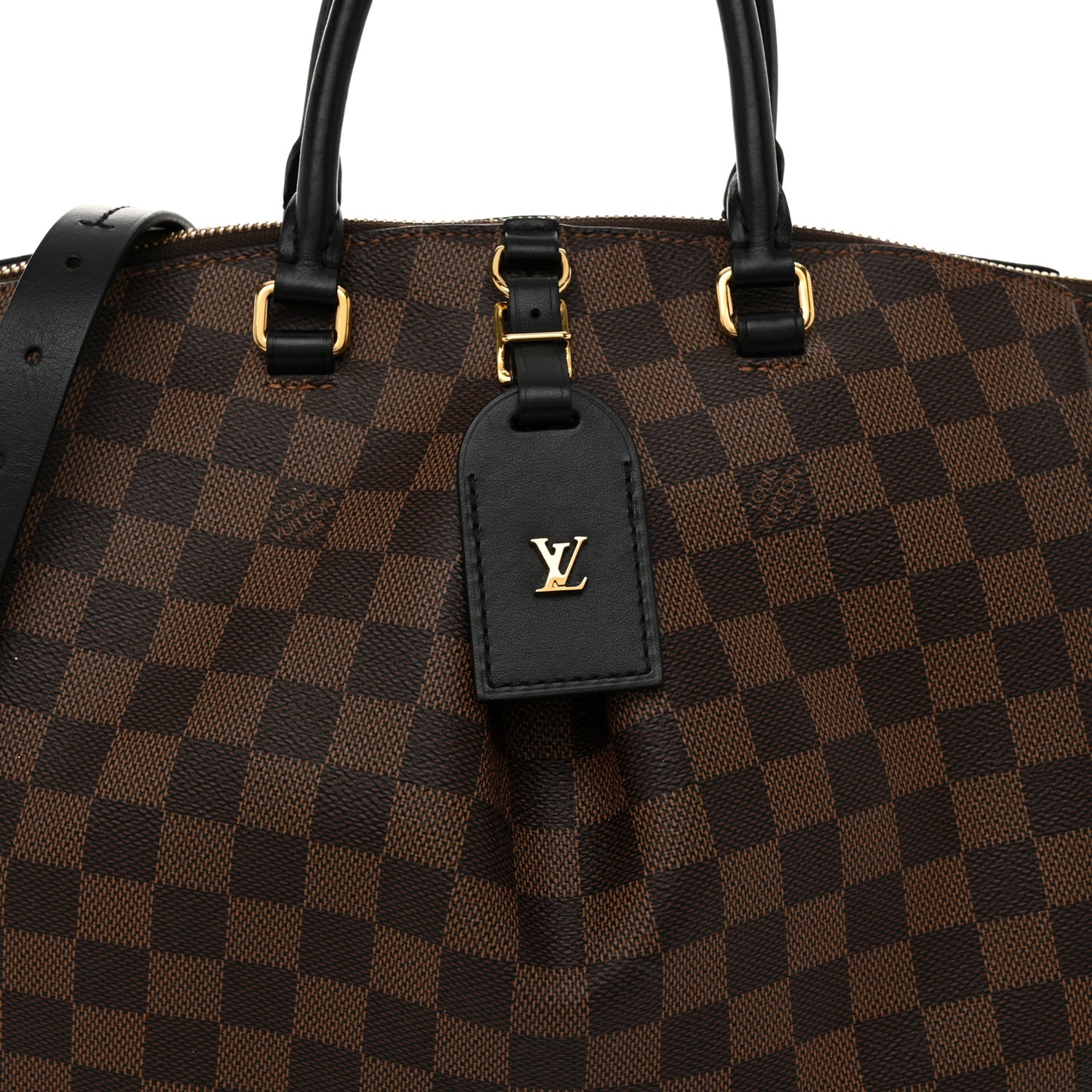 Damier Ebene Odeon Tote MM Black