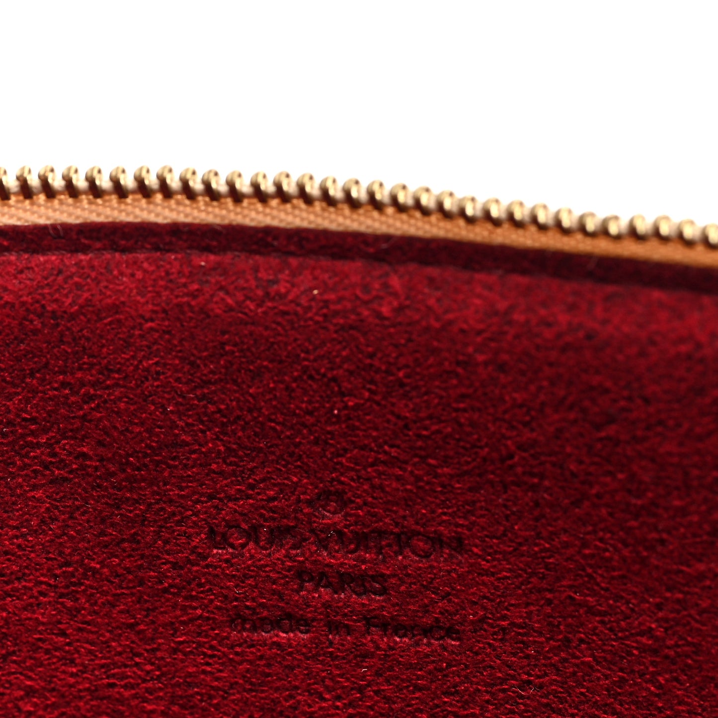 Monogram Multicolor Pochette Accessories White