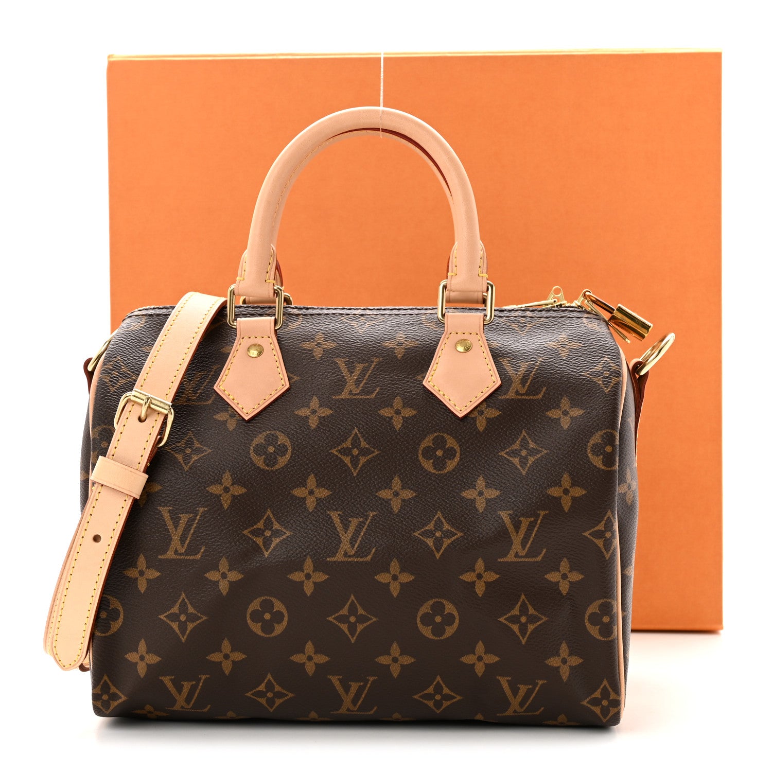 Louis Vuitton Monogram Speedy Bandouliere 25 10 of 10