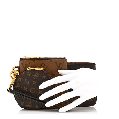 Louis Vuitton Reverse Monogram Giant Trio Pouch 2 of 8