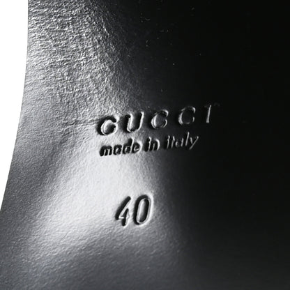 Gucci Marot Lux Charlotte Knee High 40 Black 7 of 9