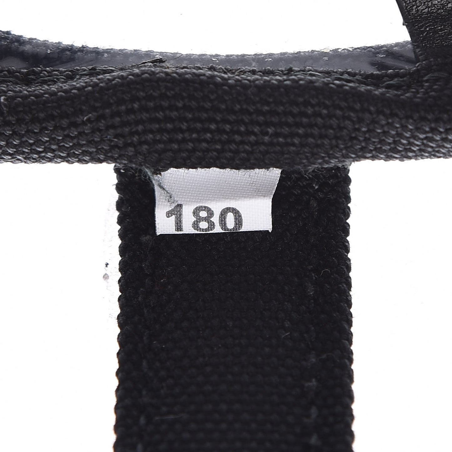 Plexiglass Calfskin Small Shopper Tote Black