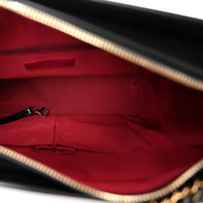 Chanel Aged Calfskin Quilted Medium Gabrielle Hobo Black 5 of 10